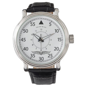 Aviators Airline, White Tango India Echo Mike Horloge