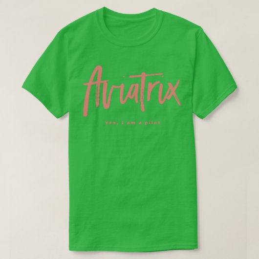 Aviatrix (3) t-shirt (Design voorkant)