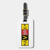 Aviatrix - AV8RX - Bagagelabel (Voorkant verticaal)