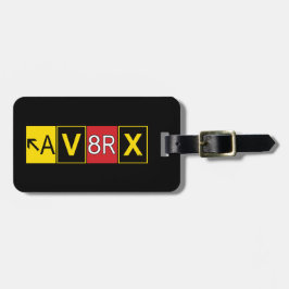 Aviatrix - AV8RX - Bagagelabel