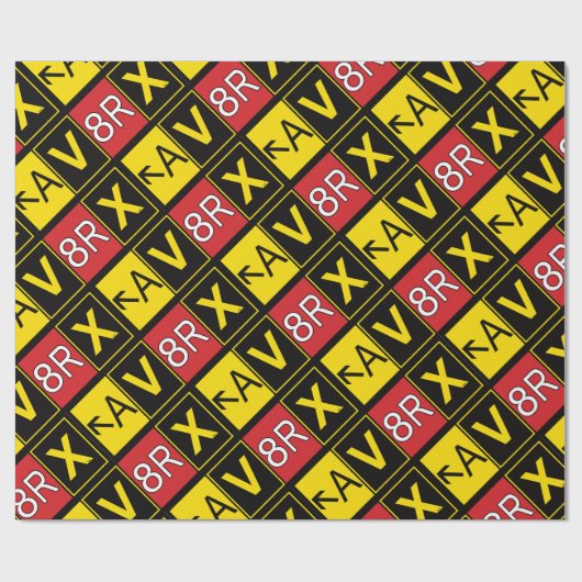 Aviatrix - AV8RX - Cadeaupapier (Vlak)