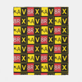 Aviatrix - AV8RX - Fleece Deken (Voorkant)