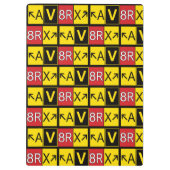 Aviatrix - AV8RX - Klembord (Achterkant)