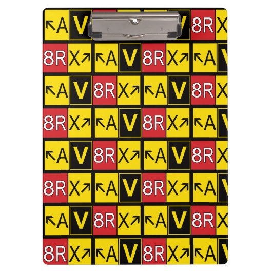 Aviatrix - AV8RX - Klembord (Voorkant)