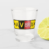 Aviatrix - AV8RX - Shot Glas (Voorkant)