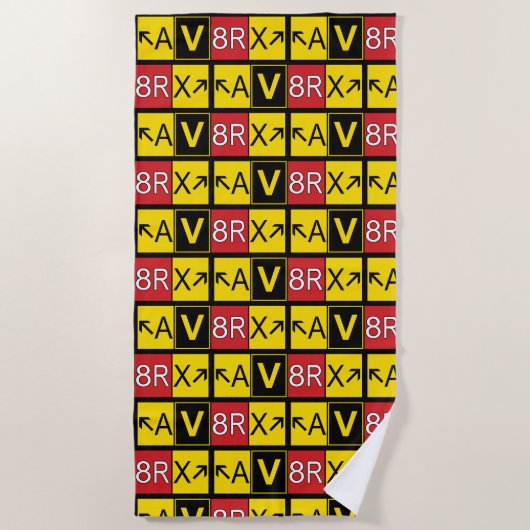 Aviatrix - AV8RX - Strandlaken (Voorkant)