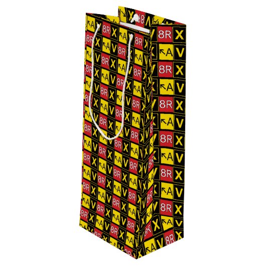 Aviatrix - AV8RX - Wijn Cadeautas (Achterkant Gekanteld)