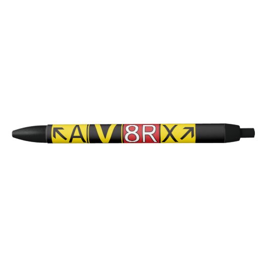 Aviatrix - AV8RX - Zwarte Inkt Pen (Voorkant)