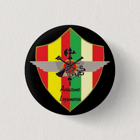 AVIAZIONE LEGIONARIA RONDE BUTTON 3,2 CM (Voorkant)