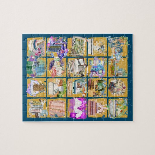 Avid Bibliophile Legpuzzel (Horizontaal)