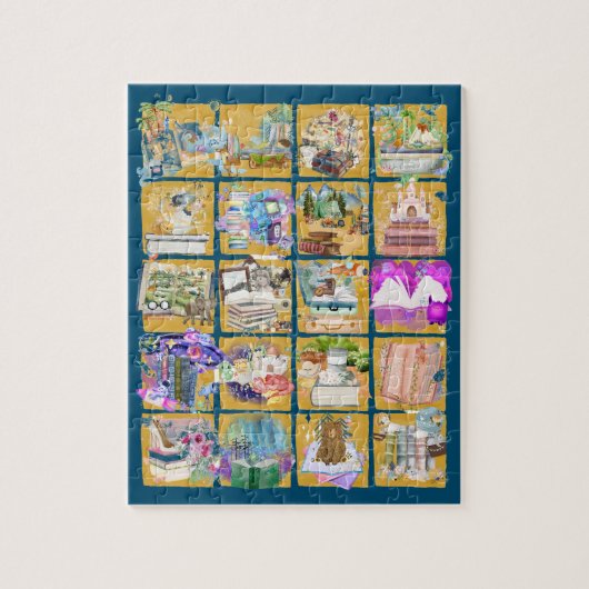 Avid Bibliophile Legpuzzel (Verticaal)