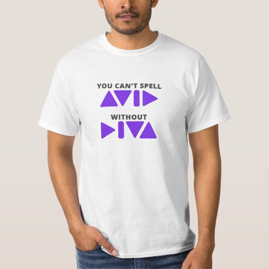 Avid Diva T-shirt (Voorkant)