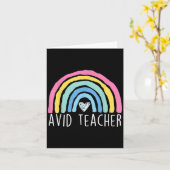 Avid leraar vooruitgang via individuele waardering kaart (Gele Bloem)