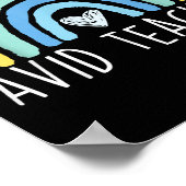 Avid leraar vooruitgang via individuele waardering poster (Hoek)