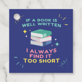 Avid Reader I - Jane Austen Quote Bedankjes Labels