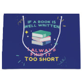 Avid Reader I - Jane Austen Quote Groot Cadeauzakje (Voorkant)