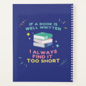 Avid Reader I - Jane Austen Quote Planner (Achterkant)