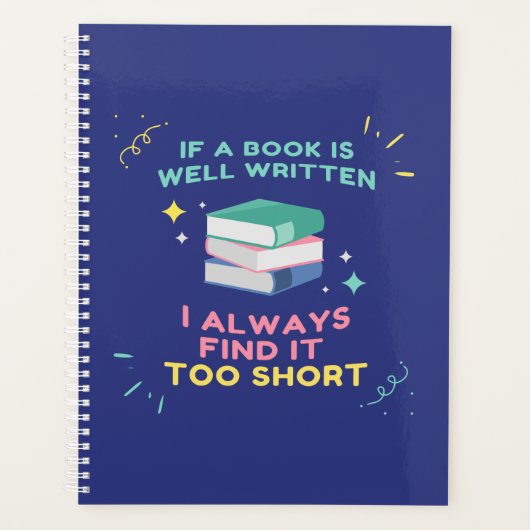 Avid Reader I - Jane Austen Quote Planner (Voorkant)