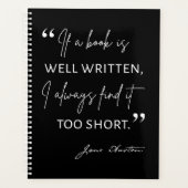 Avid Reader II - Jane Austen Quote Planner (Voorkant)