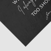 Avid Reader II - Jane Austen Quote Tissuepapier (Detail)