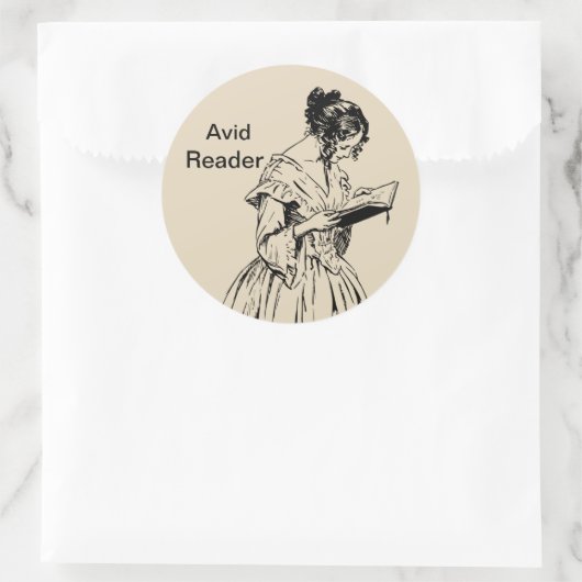 Avid Reader Sticker (Tas)