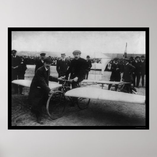 Aviette Contest in Moulineaux, Frankrijk 1912 Poster (Voorkant)