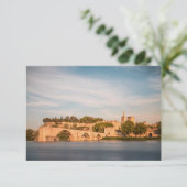 Avignon Bridge France Kaart (Staand voorkant)