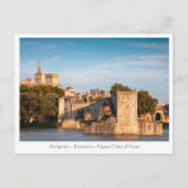 Avignon Bridge Frankrijk Briefkaart (Voorkant)