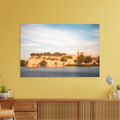 Avignon Bridge Frankrijk Canvas Afdruk (Insitu (Woonkamer))
