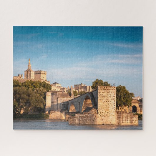 Avignon Bridge Frankrijk Legpuzzel (Horizontaal)