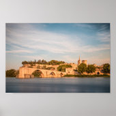 Avignon Bridge Frankrijk Poster (Voorkant)