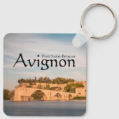 Avignon Bridge Frankrijk Sleutelhanger (Achterkant)