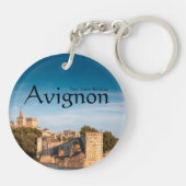 Avignon Bridge Frankrijk Sleutelhanger (Achterkant)