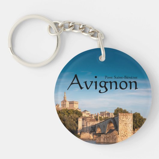 Avignon Bridge Frankrijk Sleutelhanger (Voorkant)