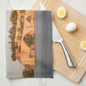 Avignon Bridge Frankrijk Theedoek (Quarter Fold)