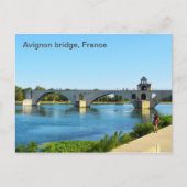 Avignon bridge in Frankrijk Briefkaart (Voorkant)