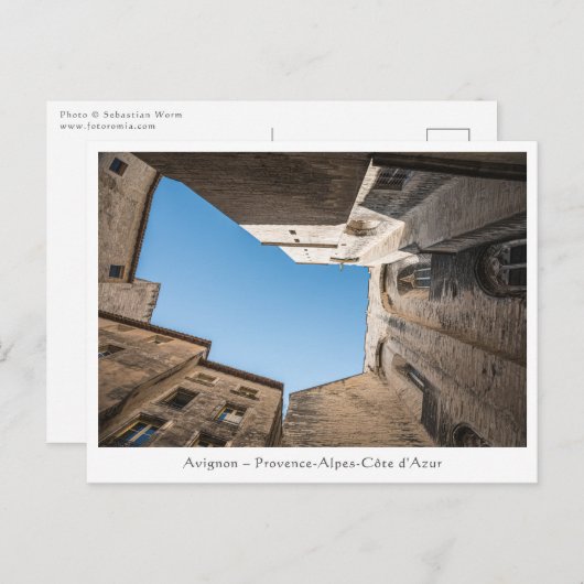Avignon France Briefkaart (Voorkant / Achterkant)