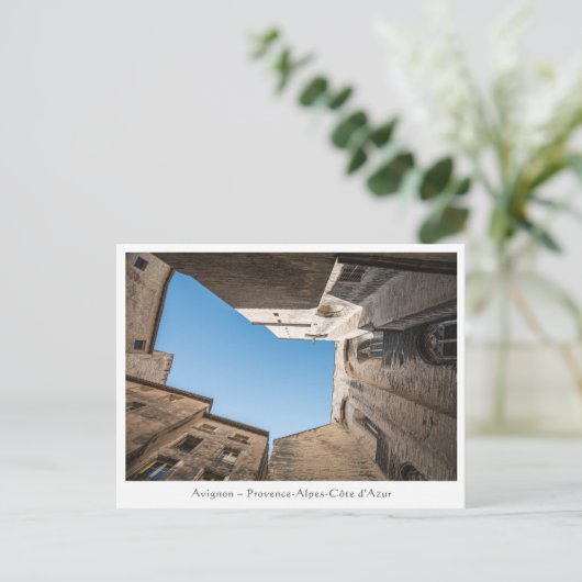 Avignon France Briefkaart (Staand voorkant)