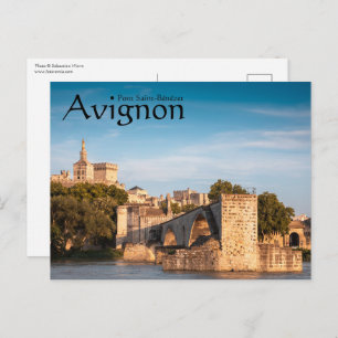 Avignon France Briefkaart