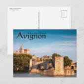 Avignon France Briefkaart (Voorkant / Achterkant)