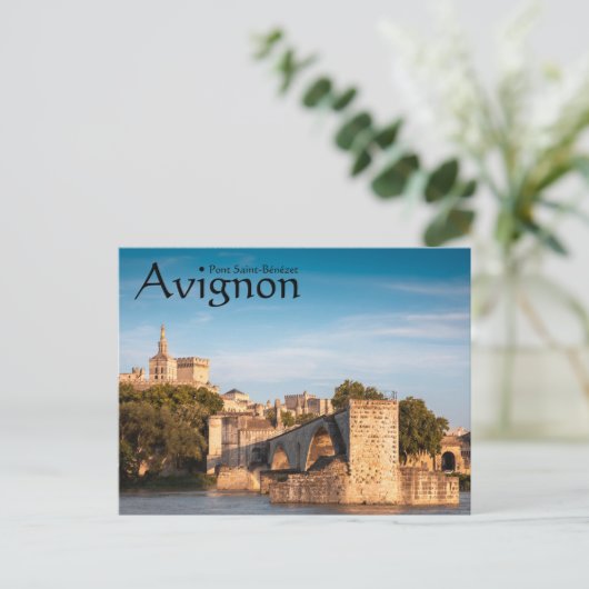 Avignon France Briefkaart (Staand voorkant)