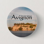 Avignon France Souvenir Ronde Button 5,7 Cm (Voorkant)
