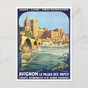 Avignon France vintage Briefkaart