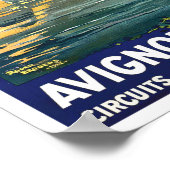 Avignon France vintage Poster (Hoek)