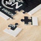 Avignon, Frankrijk, Vintage Travel Poster Legpuzzel (Zijkant)