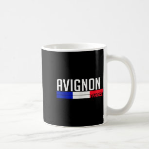 Avignon Frankrijk Vlag Reis Souvenir Voor Lokale B Koffiemok