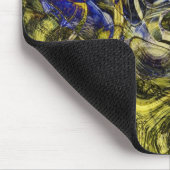 Avignon Olijfgroen Abstract Muismat (Hoek)