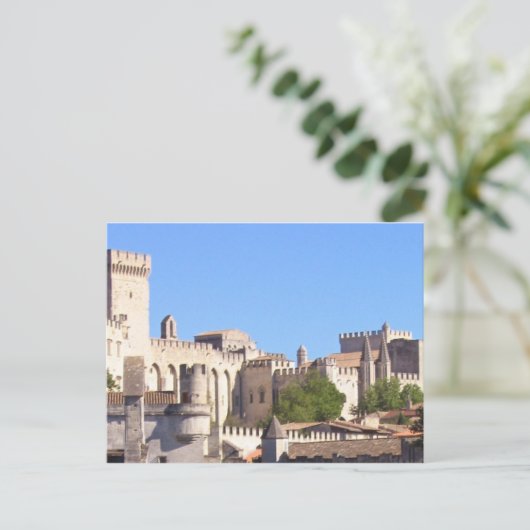 Avignon Papacy Postcad Briefkaart (Staand voorkant)