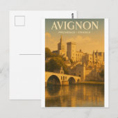 Avignon  Provence  Frankrijk reizen Briefkaart (Voorkant / Achterkant)