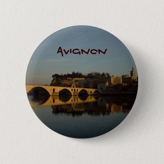 Avignon Ronde Button 5,7 Cm (Voorkant)